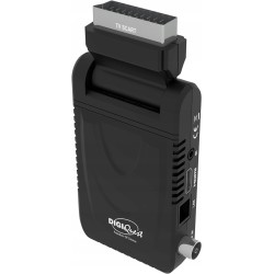 Outlet Tuner dekoder DVB-T2 Digiquest 10-bitowy chipset zasilanie 12V 1,5A