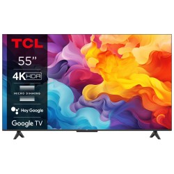 USZKODZONY Telewizor przekątna 55 cali LED TCL 55V6B Google TV 4K UHD WIFI