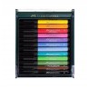 Outlet PISAKI FABER-CASTELL PITT ARTIST PEN BRUSH 12 KOLORÓW PODSTAWOWE
