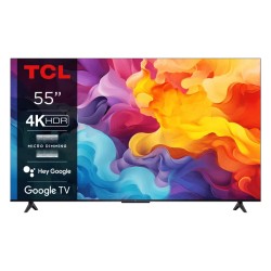 USZKODZONY Telewizor przekątna 55 cali LED TCL 55V6B Google TV 4K UHD WIFI