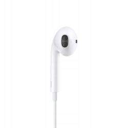 USZKODZONY Słuchawki przewodowe douszne Apple EarPods (lightning) białe