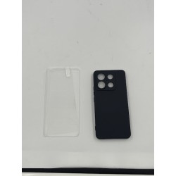 Outlet YiKaDa Etui kompatybilne z Redmi Note 13 Pro 5G + szkło hartowane