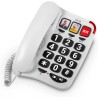 Outlet Telefon przewodowy SPC 3295B 3 poziomy głośności duże przyciski