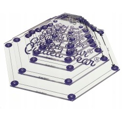 Outlet Sześciokątne szablony do wyszywania The Quilted Bear antypoślizgowe