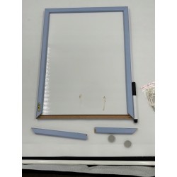 Outlet Tablica magnetyczna szerokość 40 x wysokość 30 cm z płyty MDF OPIS