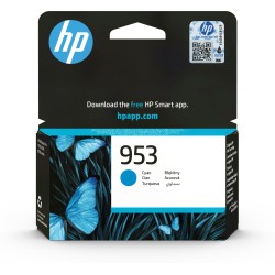 Outlet Tusz HP 953 F6U12AE niebieski cyan poj 9 ml wydajność 630 stron