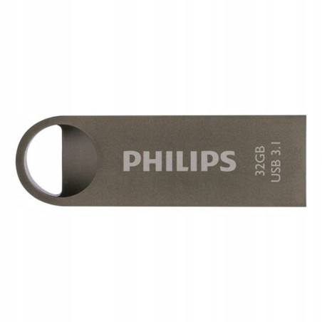 Outlet Pendrive Philips Moon 32 GB USB 3.1 szary zapis 120 MB/s podręczny