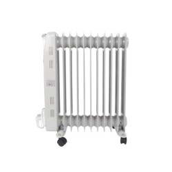 TC78011N Grzejnik olejowy Perel moc 2500 W biały trzy ustawienia ciepła