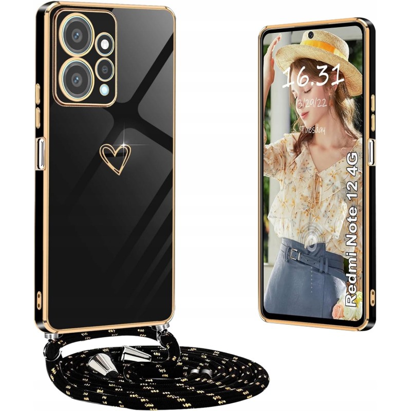 Outlet Etui Yutwo Xiaomi Redmi Note 12 4G z paskiem praktyczne i stylowe Outlet Etui Yutwo Xiaomi Redmi Note 12 4G z paskiem praktyczne i stylowe