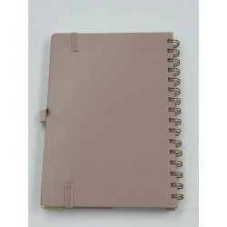 Outlet POPRUN Notatnik kartki w kropki twarda oprawa 15cm x 21.5 cm