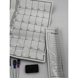 Outlet Amazon Magnetyczna folia suchościeralna kalendarz 53 x 30 cm OPIS