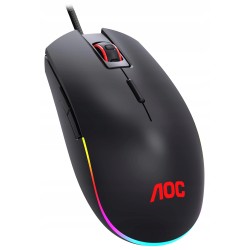 USZKODZONY Myszka przewodowa AOC GM500 sensor optyczny 5000 dpi OPIS