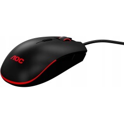 USZKODZONY Myszka przewodowa AOC GM500 sensor optyczny 5000 dpi OPIS