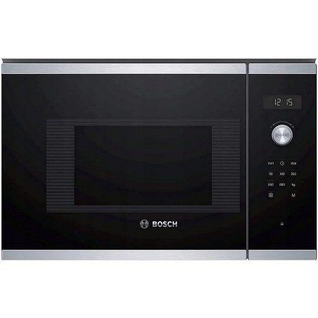 USZKODZONY Kuchenka mikrofalowa do zabudowy Bosch BFL524MS0 moc 800 W