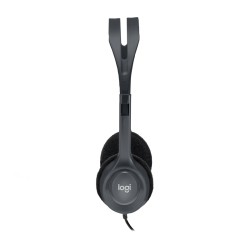 Outlet Słuchawki nauszne zamknięte Logitech H111 długość przewodu 1.8 m