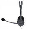 Outlet Słuchawki nauszne zamknięte Logitech H111 długość przewodu 1.8 m