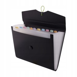 Outlet Teczka organizer z gumką A4 D.rect organizacja dokumentów OPIS
