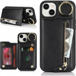 Outlet Havaya Etui na iPhone 15 z uchwytem na karty z zamkiem błyskawicznym