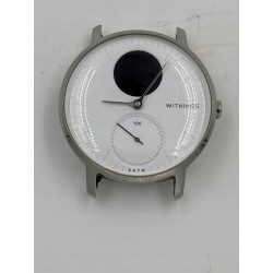 Outlet Smartwatch Withings Steel HR srebrny pulsometr krokomierz bluetooth