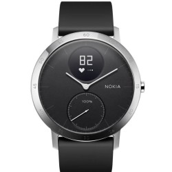 Outlet Withings Steel HR Hybrid Smartwatch czarny bluetooth krokomierz