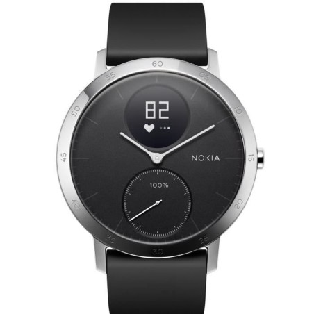 Outlet Withings Steel HR Hybrid Smartwatch czarny bluetooth krokomierz