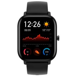 Outlet Smartwatch Amazfit GTS czarny bateria 220 mAh bluetooth pulsometr