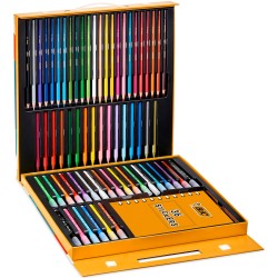 Outlet Zestaw plastyczny do kolorowania BIC 64 szt wielokolorowy kompaktowy