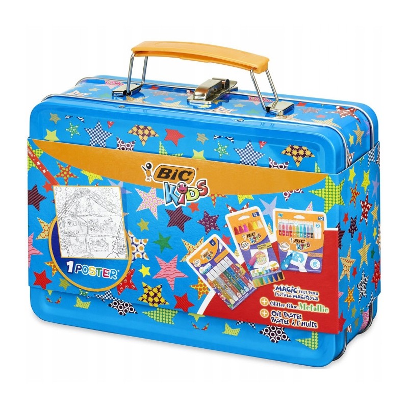 Outlet Zestaw do malowania BIC Kids Coloring Case 20,3 x 14,7 x 7,4 cm Outlet Zestaw do malowania BIC Kids Coloring Case 20,3 x 14,7 x 7,4 cm