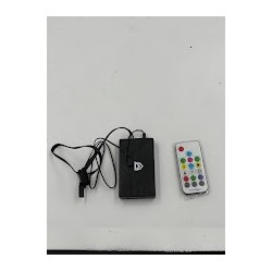 Nfortec Kontroler ARGB magnetyczny zacisk 6 portów sterowanie PWM + pilot