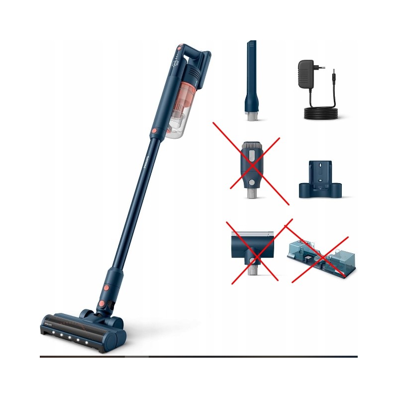 Odkurzacz Bezprzewodowy Philips Z Serii 5000 XC5142/01 cykloniczny OPIS