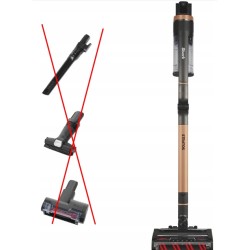 Outlet Odkurzacz pionowy Shark IZ400EUTBK poziom hałasu 80 dB czarny OPIS