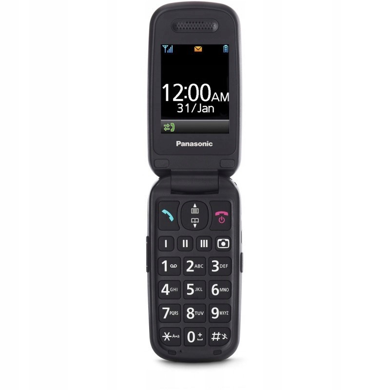 USZKODZONY Telefon komórkowy Panasonic KX-TU446EXG 32 MB / 32 MB 2G szary