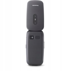 USZKODZONY Telefon komórkowy Panasonic KX-TU446EXG 32 MB / 32 MB 2G szary