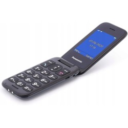 USZKODZONY Telefon komórkowy Panasonic KX-TU446EXG 32 MB / 32 MB 2G szary