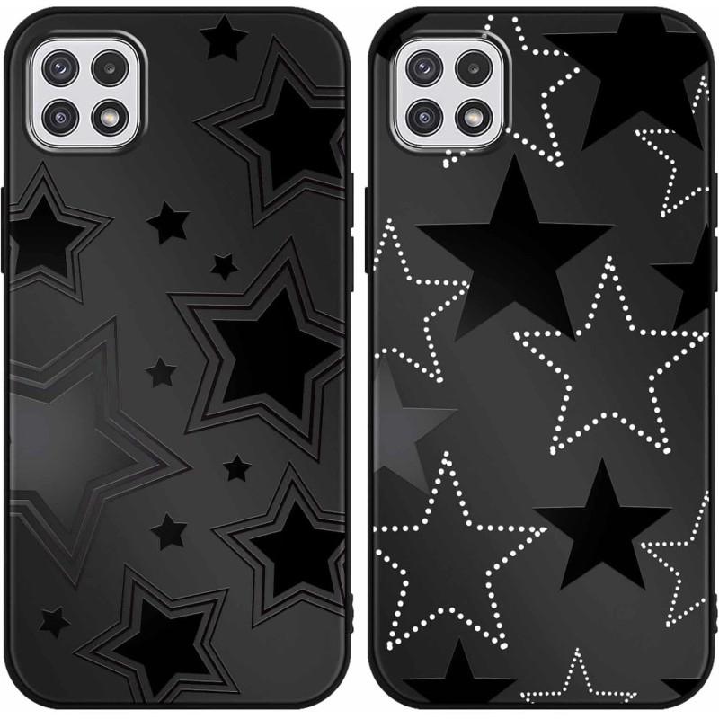 Foonary 2-pack etui na telefon z nadrukiem do Samsung Galaxy A22 5G 6,6" Foonary 2-pack etui na telefon z nadrukiem do Samsung Galaxy A22 5G 6,6"