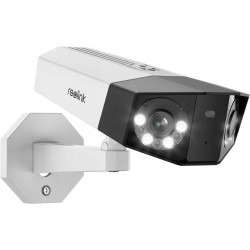 4K KAMERA MONITORINGU DOMOWA 180° 2 OBIEKTYWY DETEKCJA OSÓB POJAZDÓW