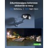 4K KAMERA MONITORINGU DOMOWA 180° 2 OBIEKTYWY DETEKCJA OSÓB POJAZDÓW