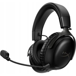 Outlet Słuchawki bezprzewodowe nauszne HyperX Cloud III zasięg 10 m