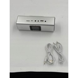 Outlet Głośnik przenośny Technaxx 3546 srebrny moc 6 W radio FM jack 3.5mm