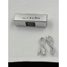 Outlet Głośnik przenośny Technaxx 3546 srebrny moc 6 W radio FM jack 3.5mm