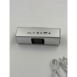 Outlet Głośnik przenośny Technaxx 3546 srebrny moc 6 W radio FM jack 3.5mm