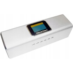 Outlet Głośnik przenośny Technaxx 3546 srebrny moc 6 W radio FM jack 3.5mm