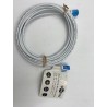 Kabel sieciowy patchcord RJ45 LAN kat.6A Ultra slim, U/UTP długość kabla 1m