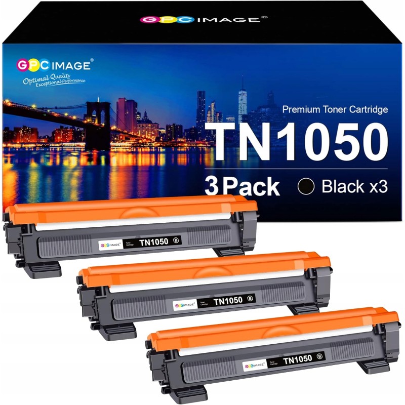 2 X GPC IMAGE TN1050 KOMPATYBILNY TONER ZAMIENNIK DO BROTHER TN1030 TN1050