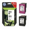 Outlet Tusz HP 302 X4D37AE zestaw pojemność 7.5 ml wysoka wydajność 355 str