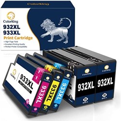 ColorKin932XL 933XL wielopak kartridże do drukarki kompatybilne z HP 933XL