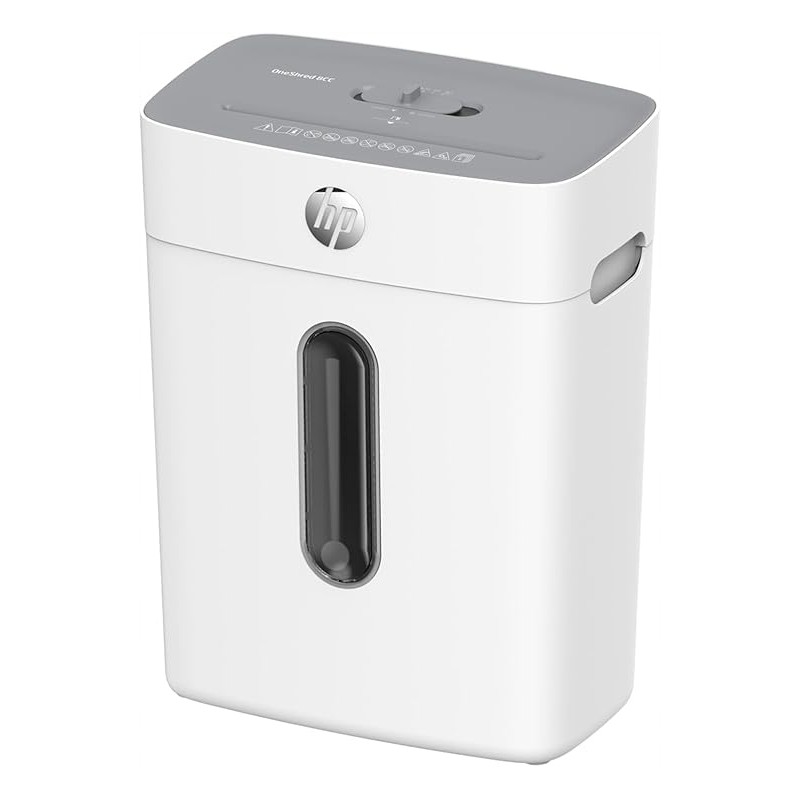 USZKODZONA HP ONESHRED 8CC 2801 NISZCZARKA DO PAPIERU DO 8 ARKUSZY OPIS
