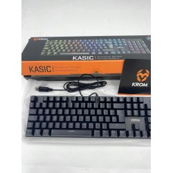 Outlet KLAWIATURA GAMINGOWA MECHANICZNA KROM j.hiszpański USB 2.0