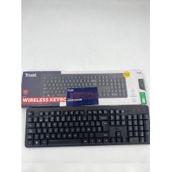 Outlet TRUST ODY II KLAWIATURA BEZPRZEWODOWA CICHA QWERTY ES + ODBIORNIK