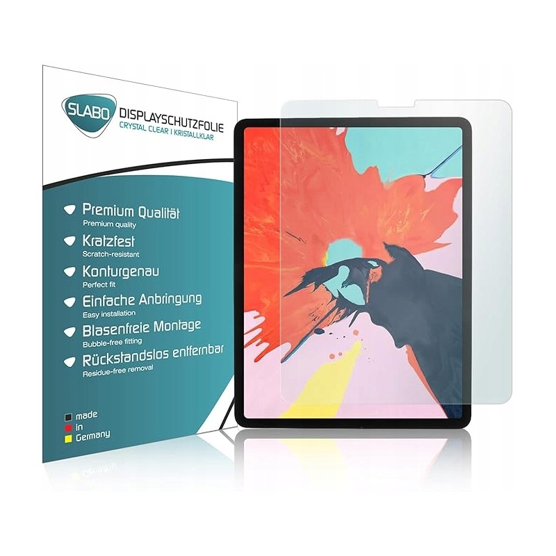 Slabo 2szt folia ochronna na ekran kompatybilna z iPad Pro 12,9 cala Slabo 2szt folia ochronna na ekran kompatybilna z iPad Pro 12,9 cala